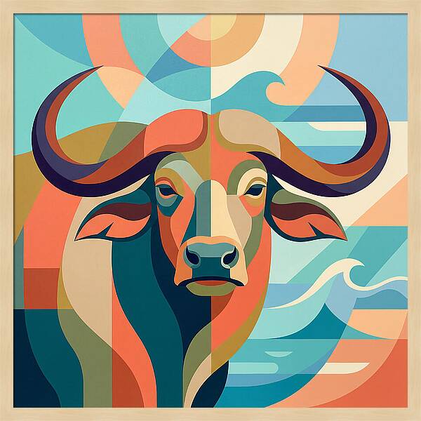 Water Buffalo Portrait