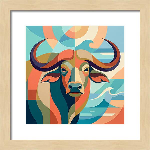 Water Buffalo Portrait
