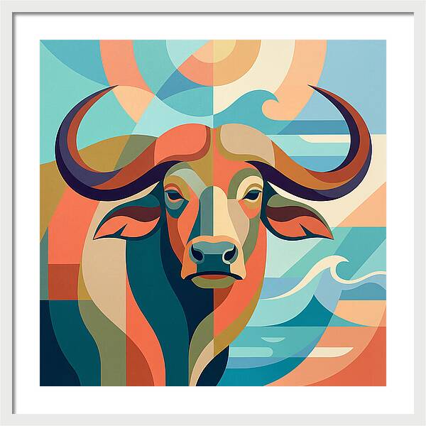 Water Buffalo Portrait