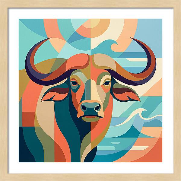 Water Buffalo Portrait