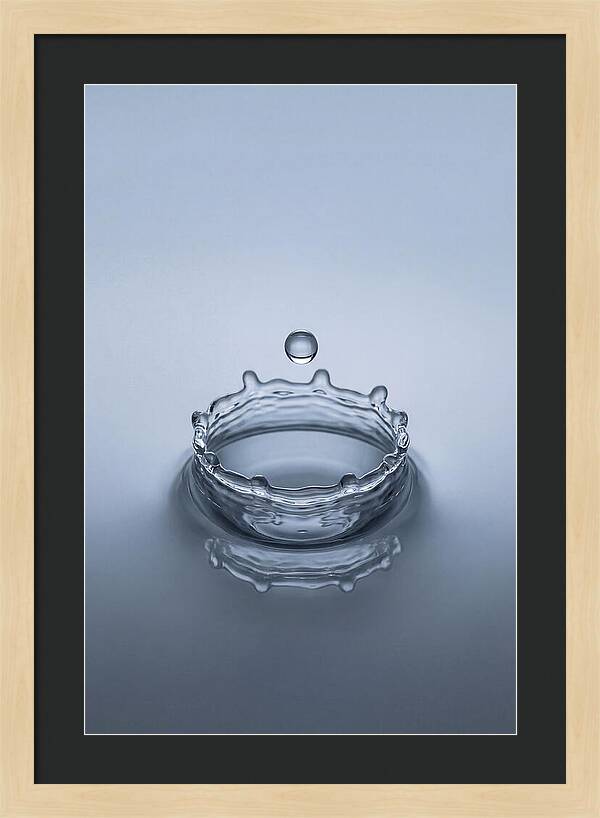 Water Drop Splash Crown