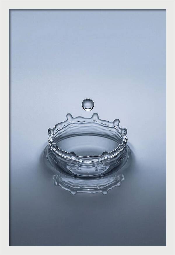 Water Drop Splash Crown