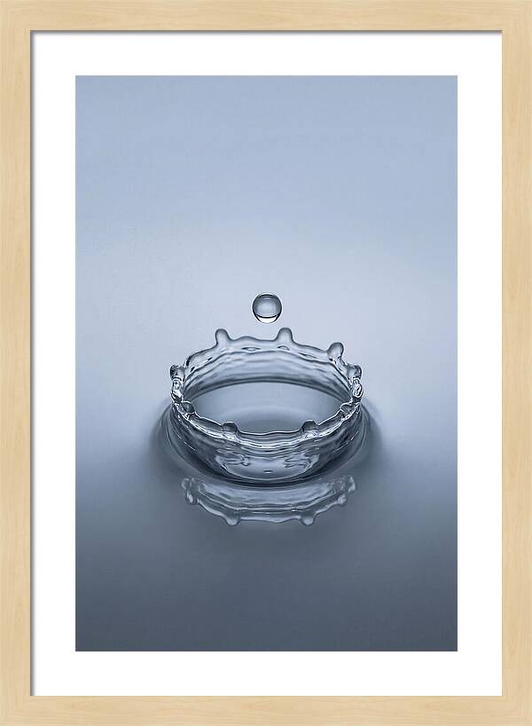 Water Drop Splash Crown