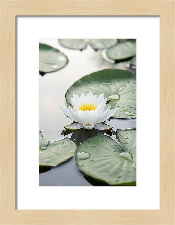 Water Lily Floating