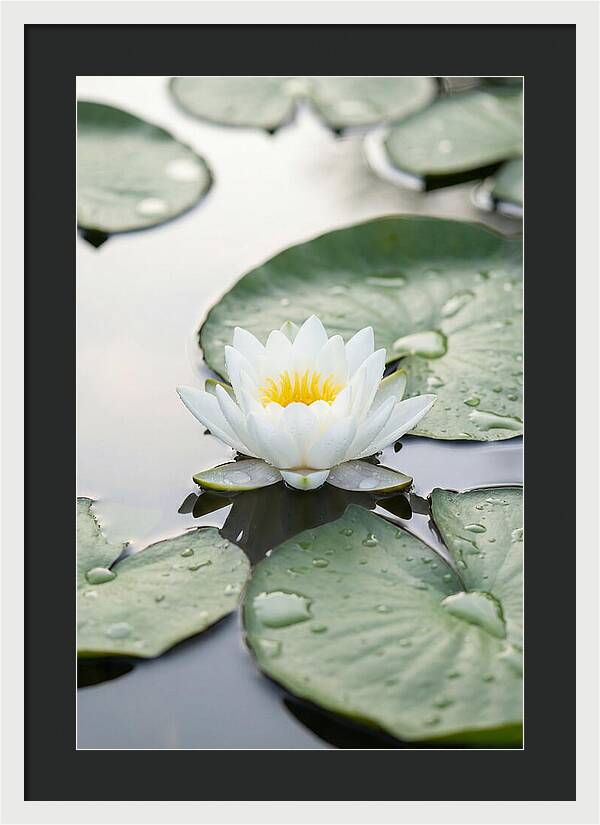 Water Lily Floating
