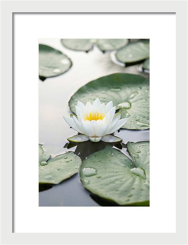 Water Lily Floating