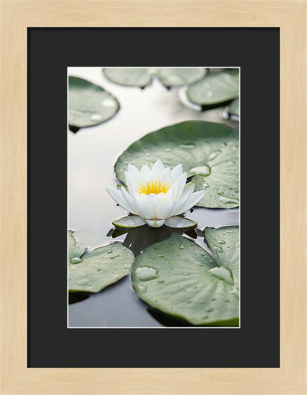 Water Lily Floating