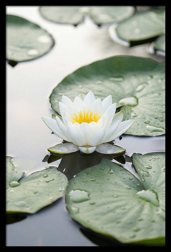 Water Lily Floating