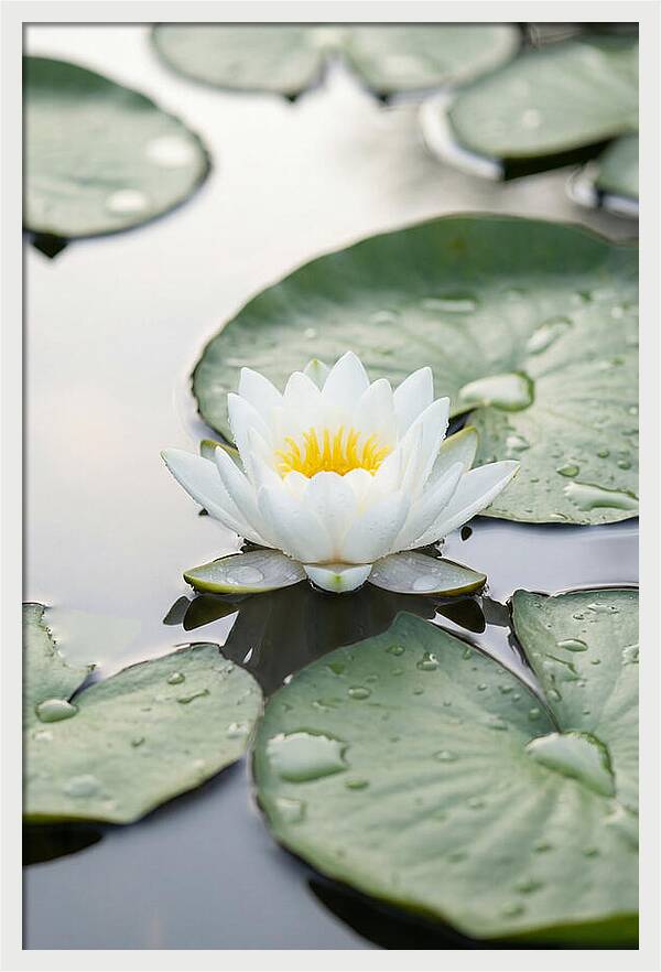 Water Lily Floating