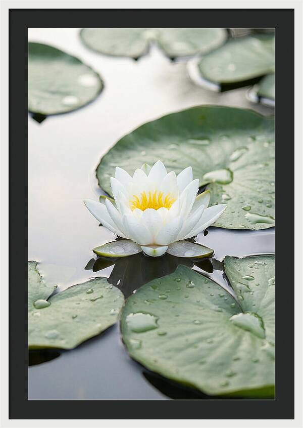 Water Lily Floating