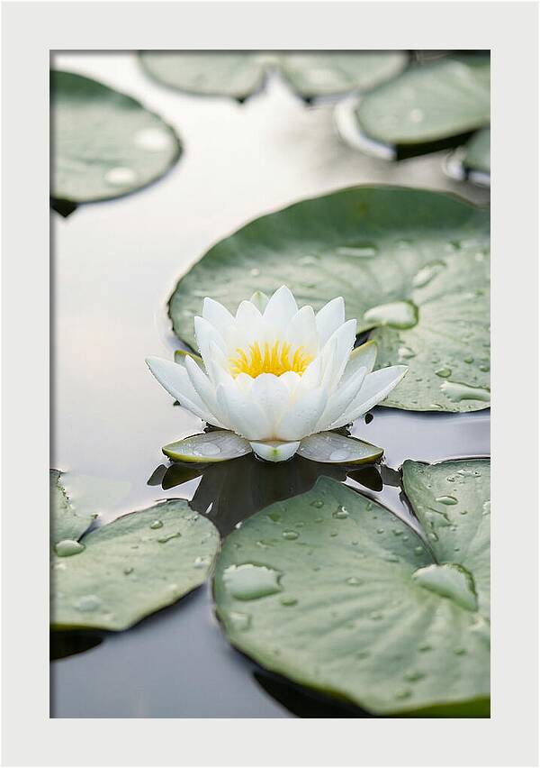 Water Lily Floating