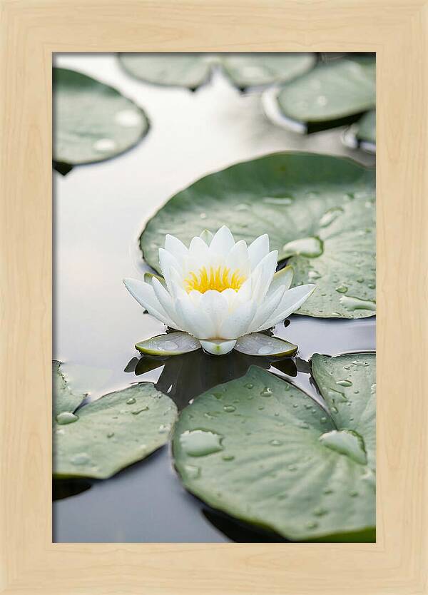 Water Lily Floating
