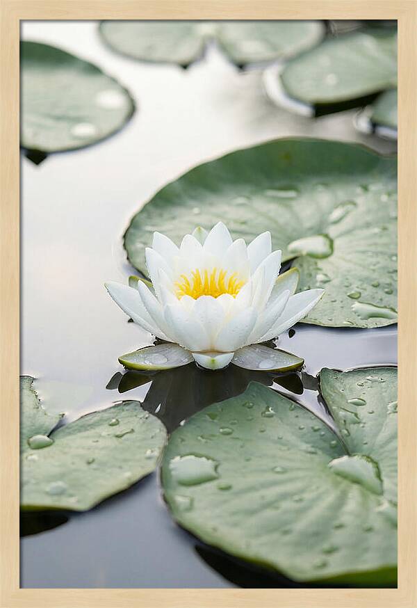 Water Lily Floating