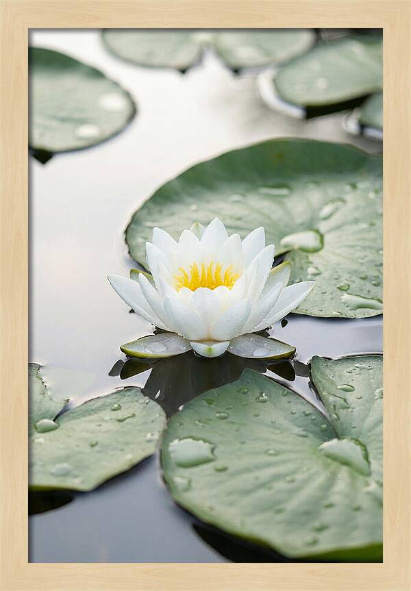 Water Lily Floating