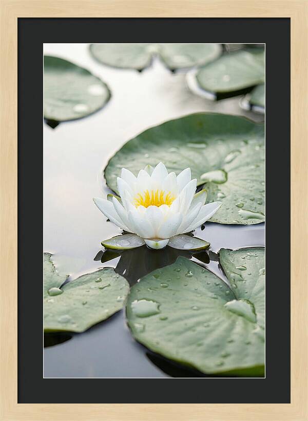 Water Lily Floating