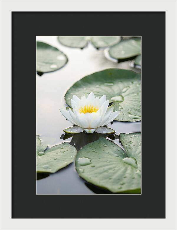 Water Lily Floating