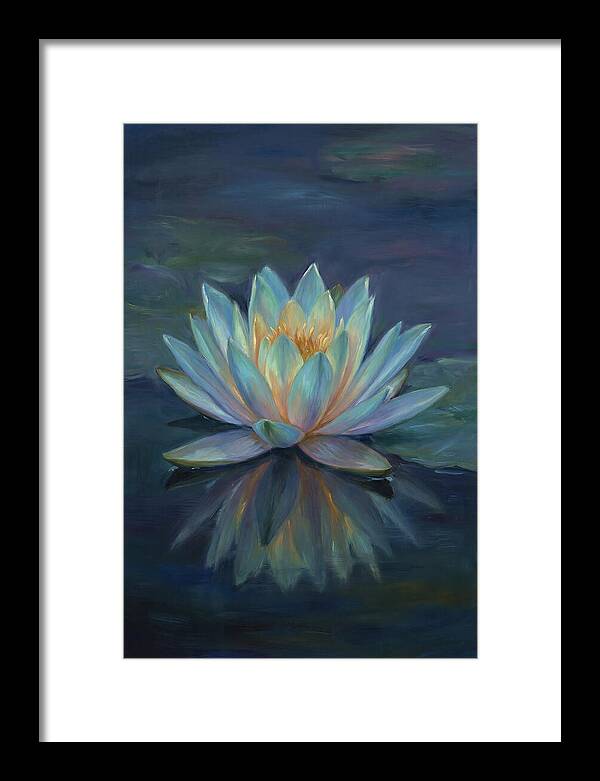 Water Lily Reflection