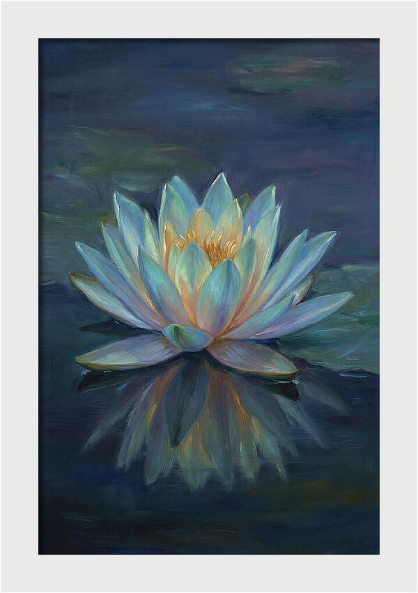 Water Lily Reflection