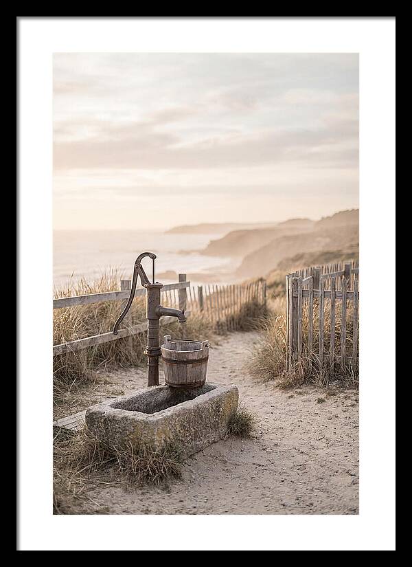 Water Pump Beside The Shore