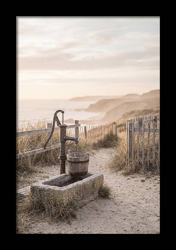 Water Pump Beside The Shore