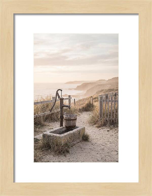 Water Pump Beside The Shore