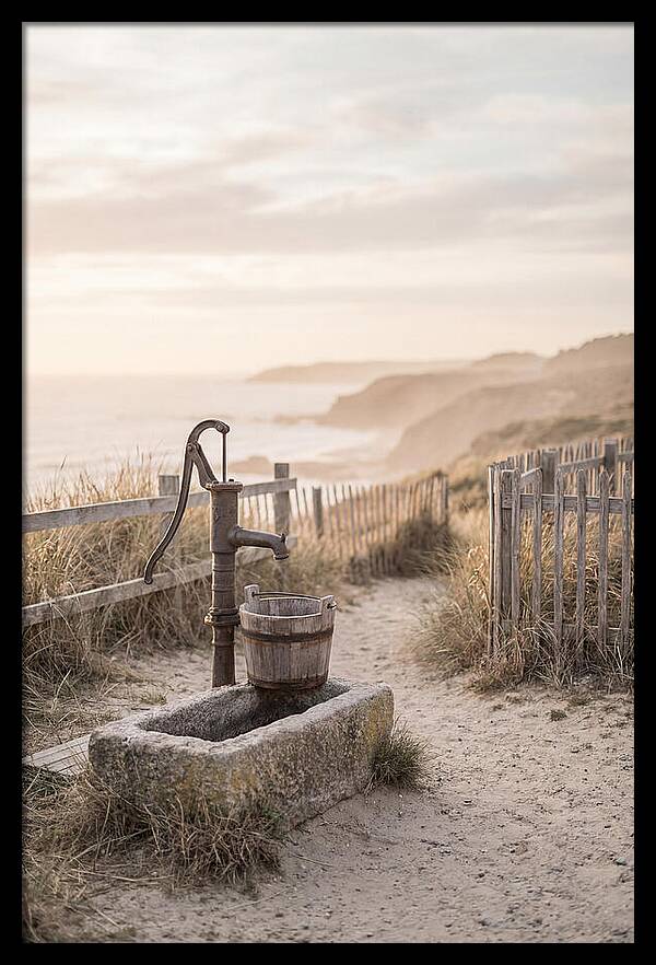 Water Pump Beside The Shore