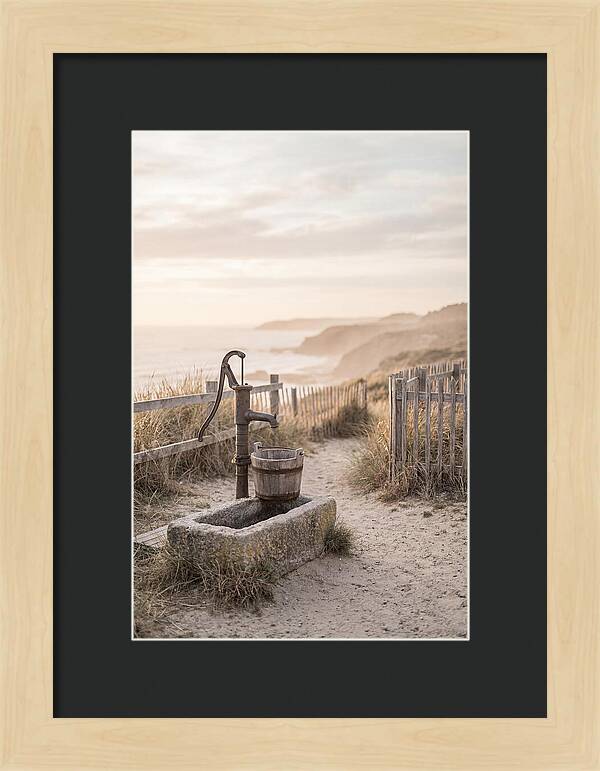 Water Pump Beside The Shore