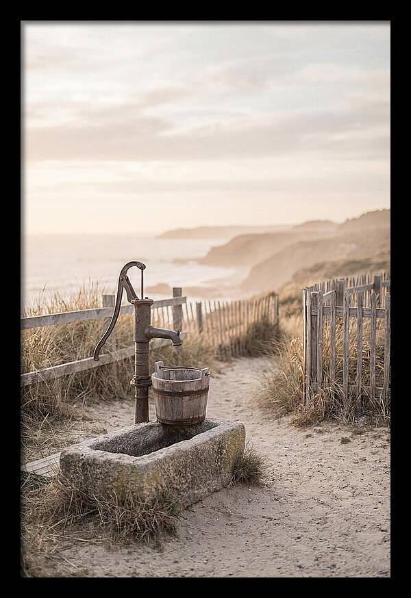 Water Pump Beside The Shore