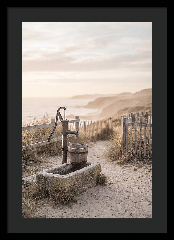 Water Pump Beside The Shore