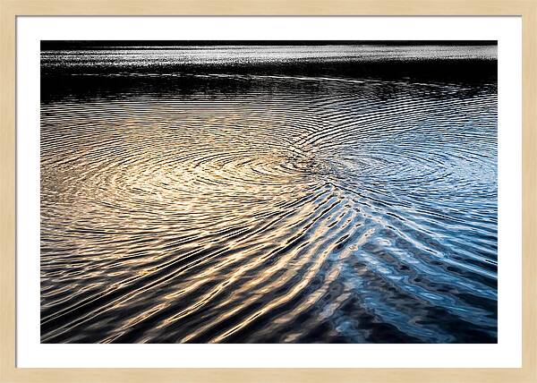 Water Ripple Interference Pattern