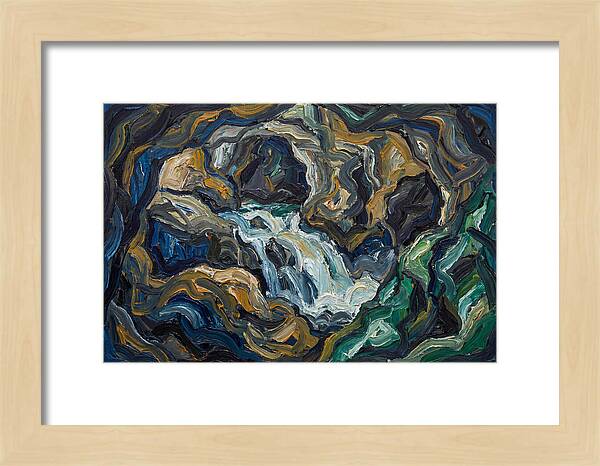 Waterfall In The Cave