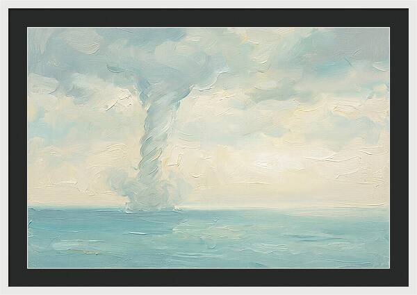 Waterspout Over Calm Ocean
