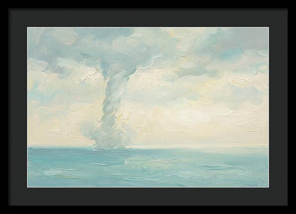Waterspout Over Calm Ocean