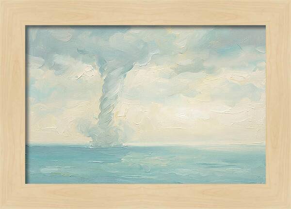 Waterspout Over Calm Ocean