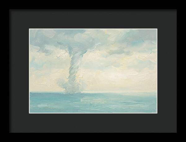 Waterspout Over Calm Ocean