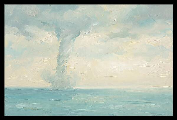 Waterspout Over Calm Ocean