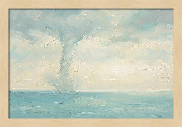 Waterspout Over Calm Ocean