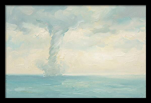 Waterspout Over Calm Ocean