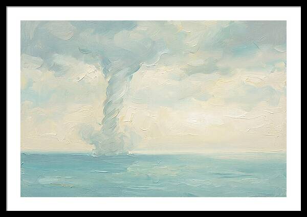 Waterspout Over Calm Ocean