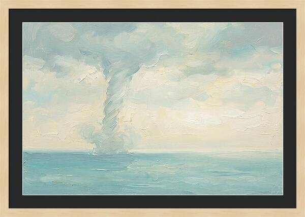 Waterspout Over Calm Ocean