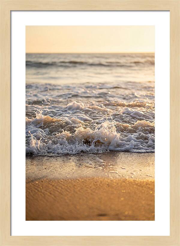 Waves Embracing Twilight