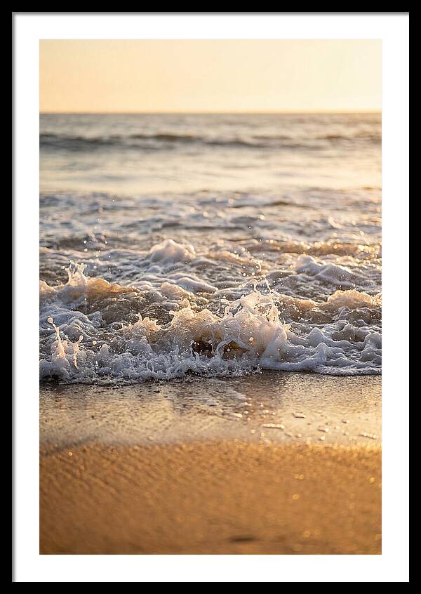 Waves Embracing Twilight