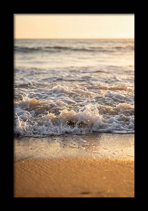 Waves Embracing Twilight