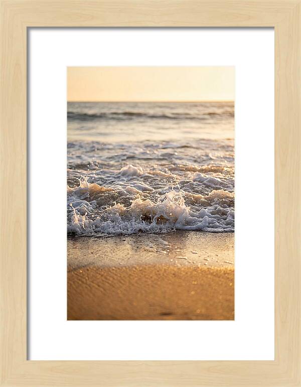 Waves Embracing Twilight