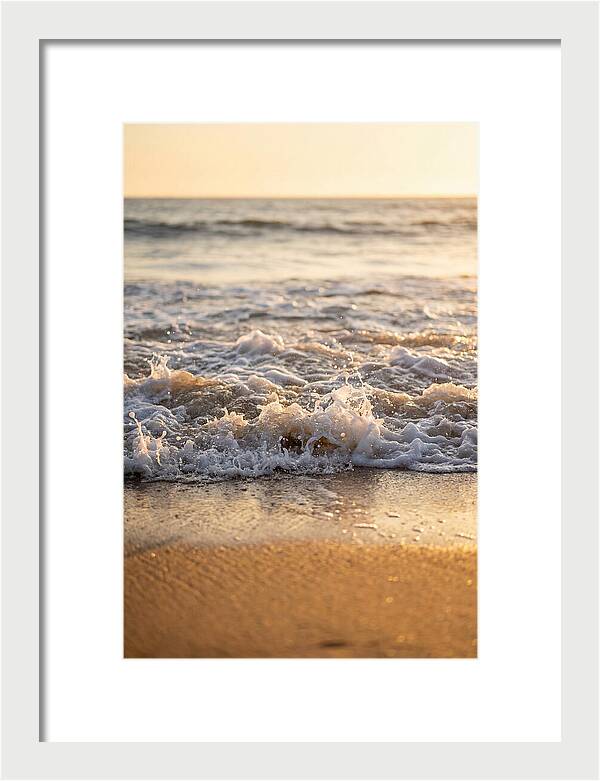 Waves Embracing Twilight