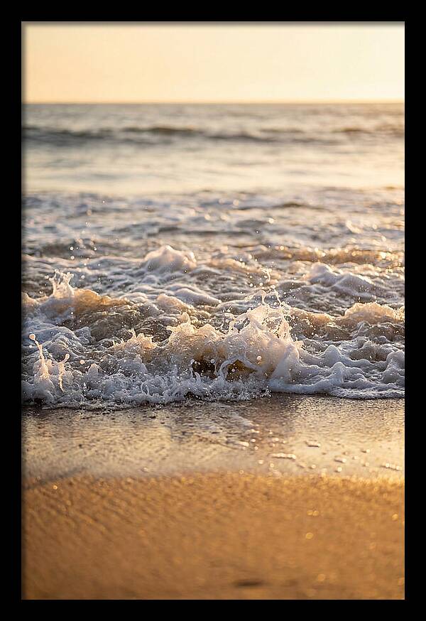 Waves Embracing Twilight