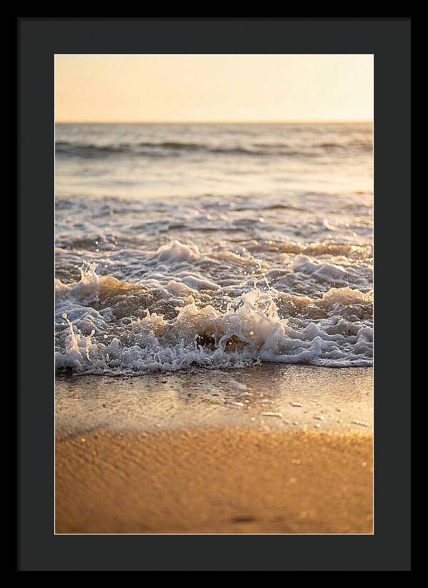 Waves Embracing Twilight