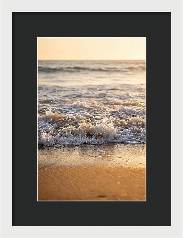 Waves Embracing Twilight