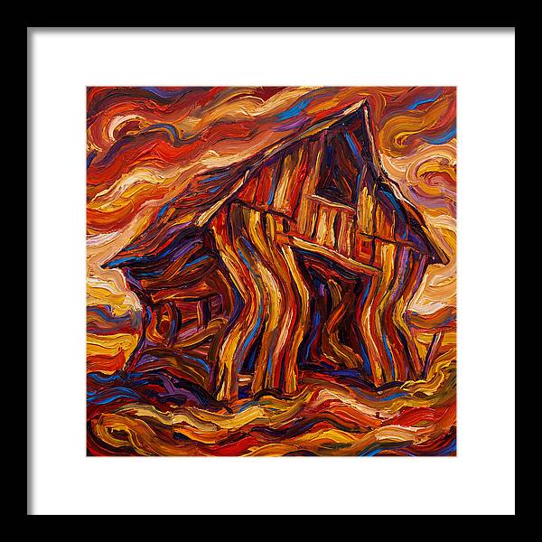 Wavy Wooden Barn