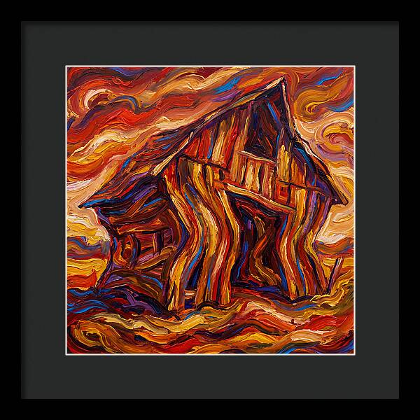 Wavy Wooden Barn
